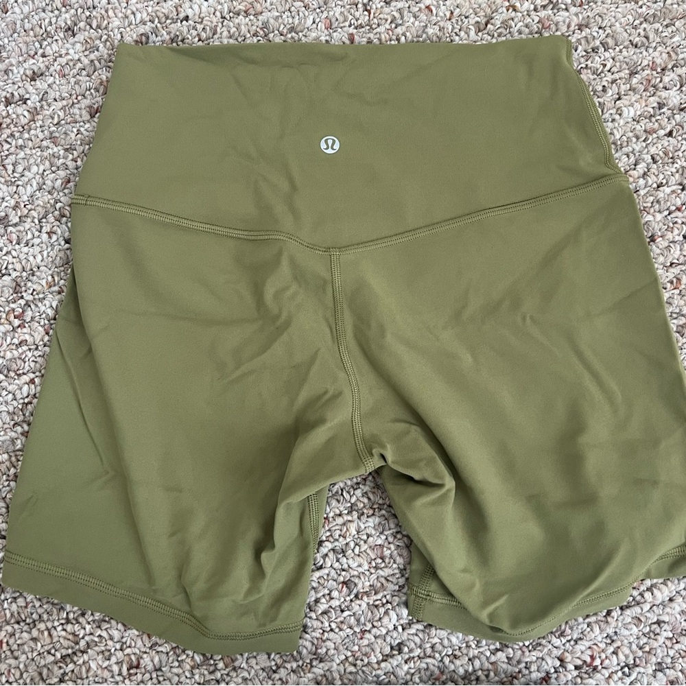 Lululemon Align Short 6” - Bronze Green